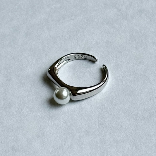 Square Perl Ring スクエアパールリング