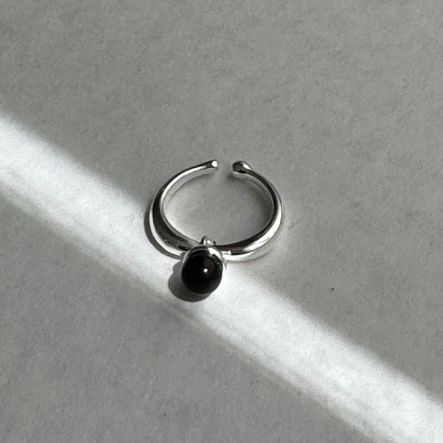 Black Charm Ring ブラックチャームリング