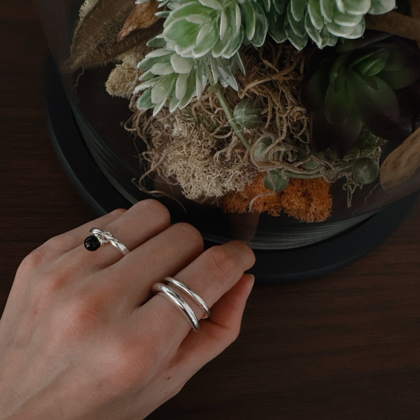 Layering Open Ring レイヤリング オープンリング