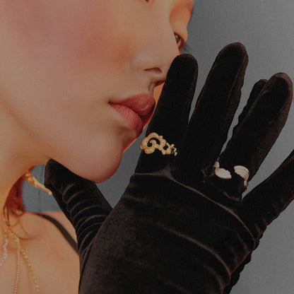 Korean goblin ring & earcuff　【2way】