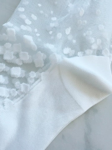 NAKAMEGURO　中目黒ホワイト　Atelier St Eustach アトリエサンウスタッシュ ソックス
