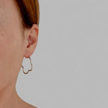 Moroccan hoop Pierce｜モロッカンフープピアス　