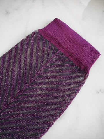 SAPIN PRUNE　Atelier St Eustach アトリエサンウスタッシュ ソックス