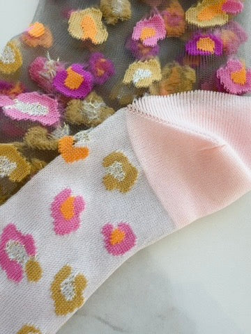 HORSESHOE BEND PINK  Atelier St Eustach アトリエサンウスタッシュ ソックス