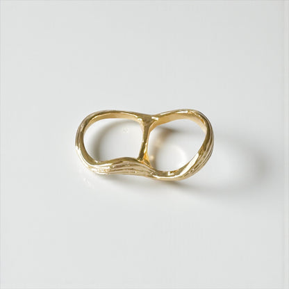 Double Gold Finger Ring | ダブルゴールドフィンガーリング