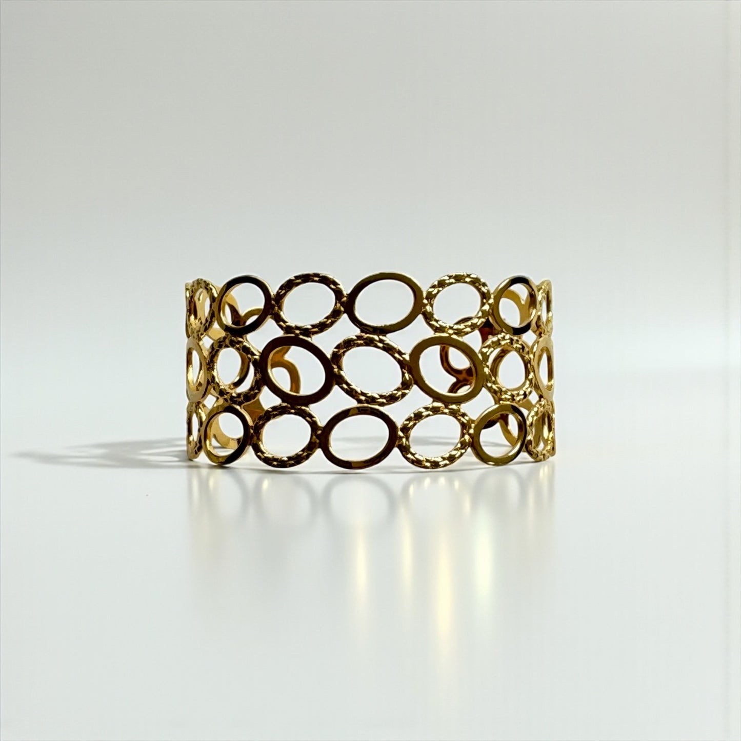 Oval Flow Stainless Bangle｜オーバルフローステンレスバングル　金属アレルギー対応