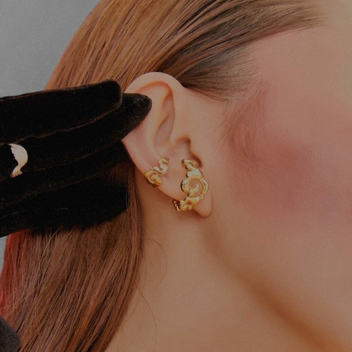Korean goblin ring & earcuff　【2way】