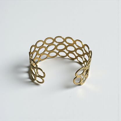 Oval Flow Stainless Bangle｜オーバルフローステンレスバングル　金属アレルギー対応