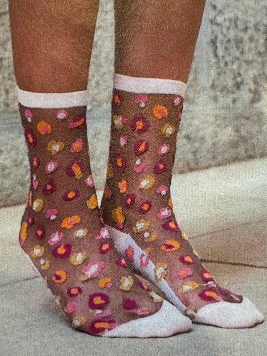 HORSESHOE BEND PINK  Atelier St Eustach アトリエサンウスタッシュ ソックス
