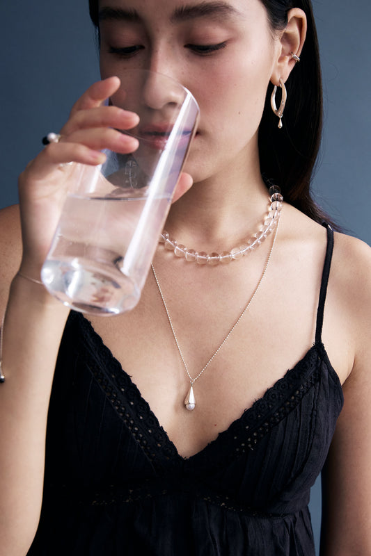 sumuk crystalline necklace