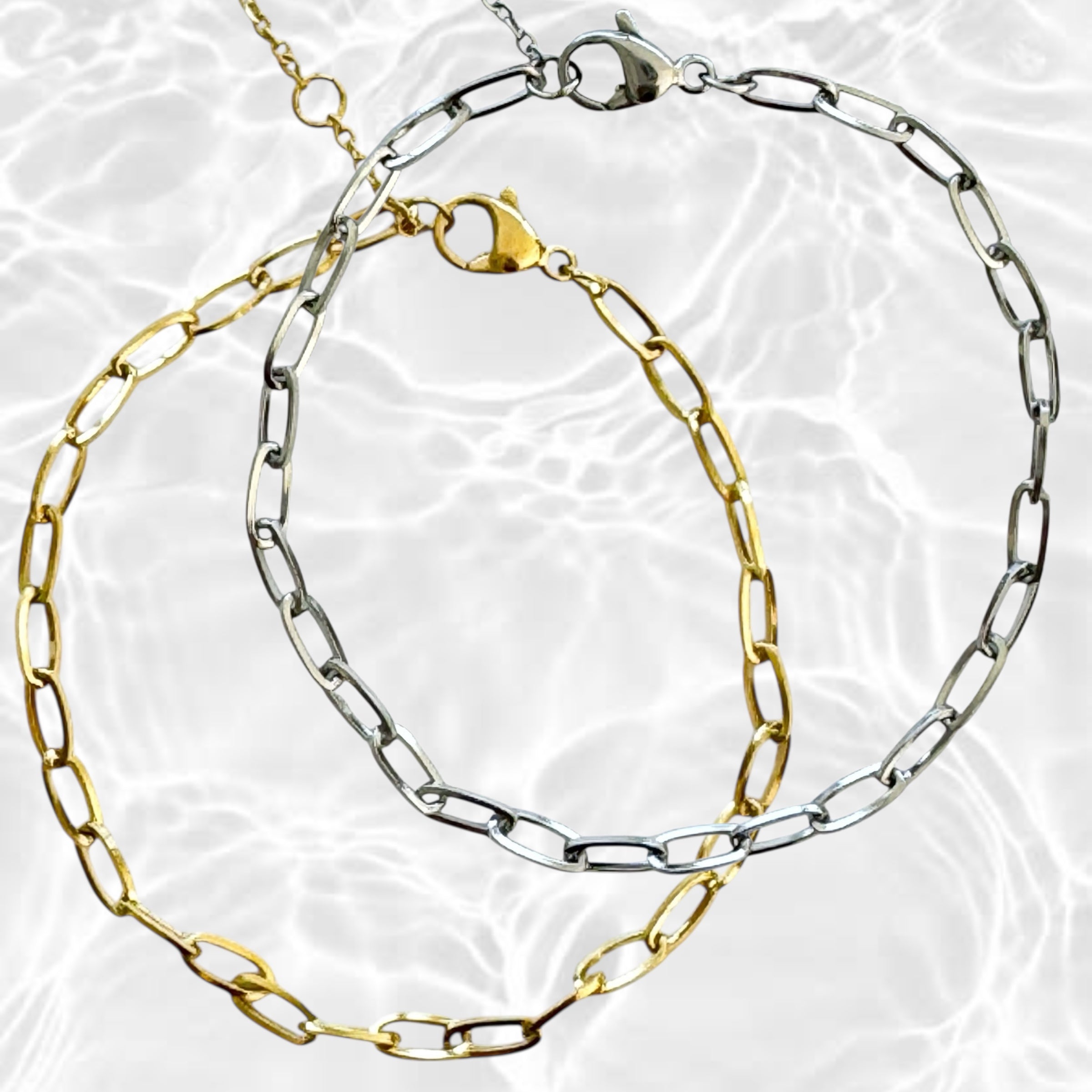 Orbita Bracelet｜オルビタブレスレット｜ステンレスチェーン｜プール