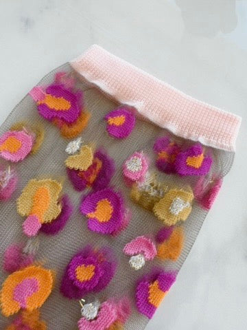 HORSESHOE BEND PINK  Atelier St Eustach アトリエサンウスタッシュ ソックス