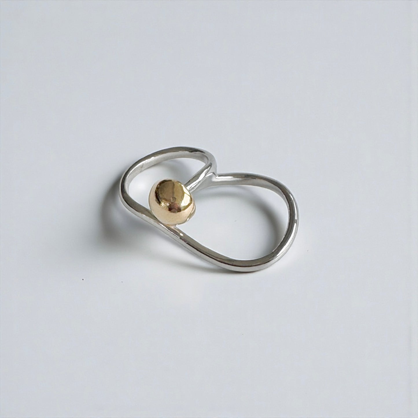 Wave Ball Double Ring｜ウェーブボール ダブルリング