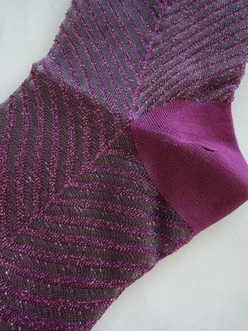 SAPIN PRUNE　Atelier St Eustach アトリエサンウスタッシュ ソックス