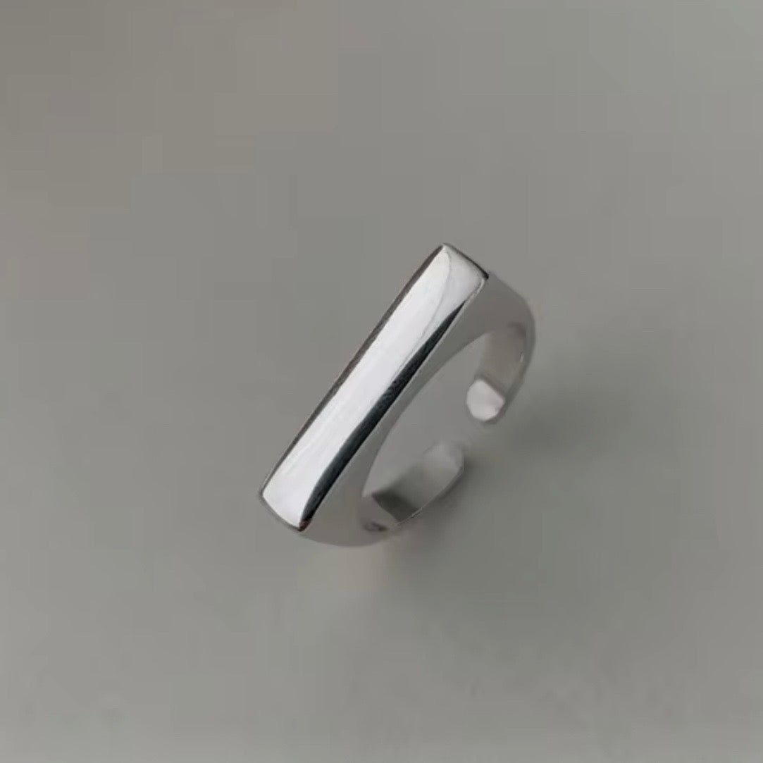 Straight Line Silver Ring　ストレートラインシルバーリング