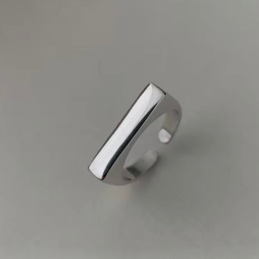 Straight Line Silver Ring　ストレートラインシルバーリング