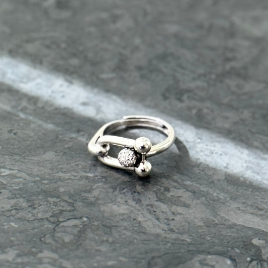 U - art Silver Ring　U字アートシルバーリング
