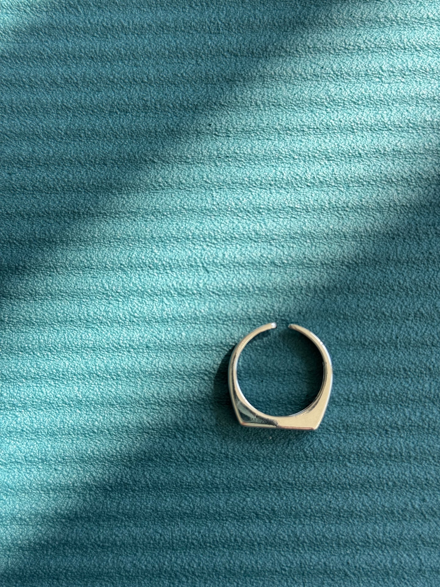 Straight Line Silver Ring　ストレートラインシルバーリング
