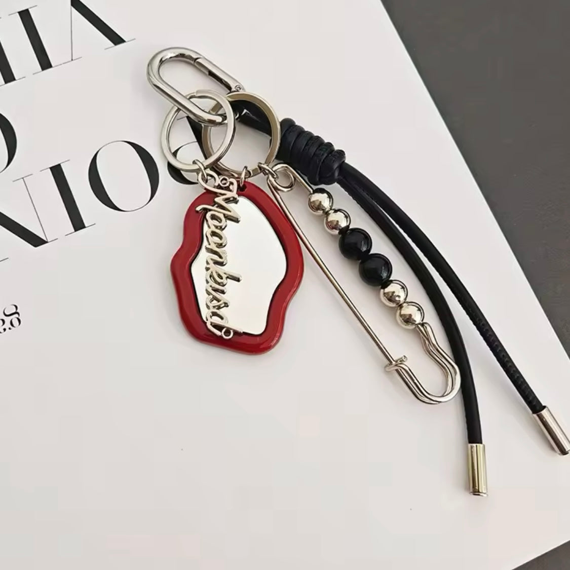 Mirror Bag Charm　ミラー付きバッグチャーム