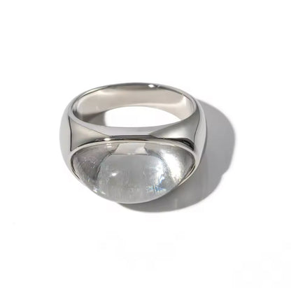 Chunky Clear Ring　チャンキークリアリング