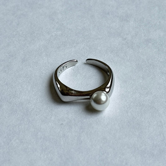 Square Perl Ring　スクエアパールリング