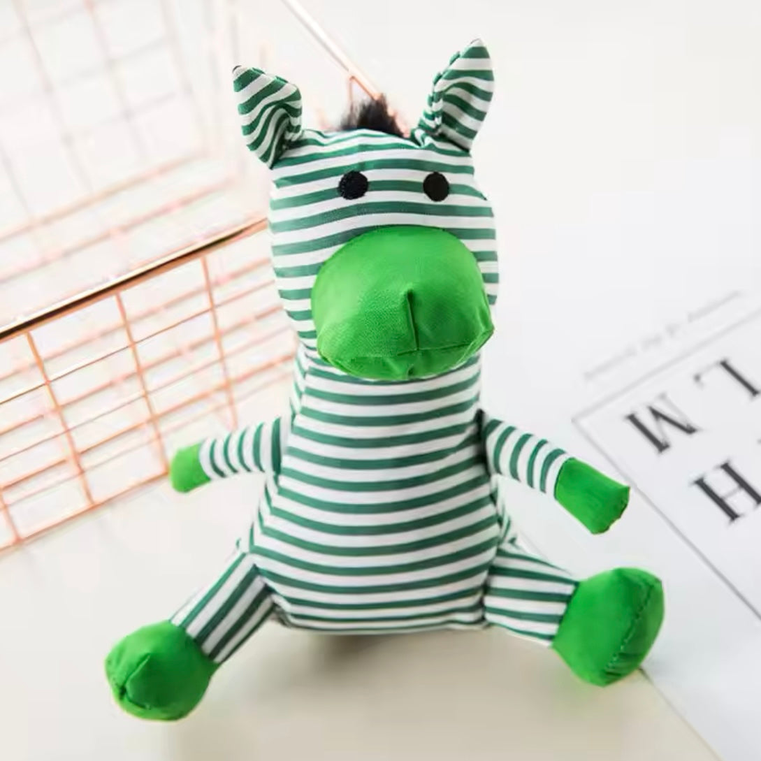 ANIMAL ECO BAG 【ZEBRA】　アニマルエコバッグ【ゼブラ】